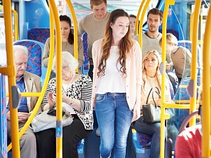 Удовлетворенность организацией транспортного обслуживания